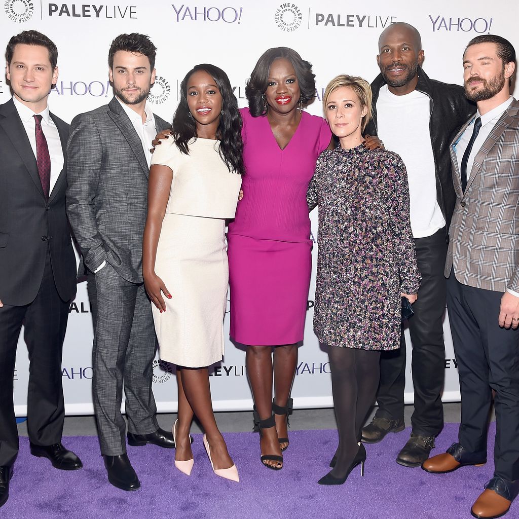 Der Cast von "How to Get Away with Murder" bei einem Pressetermin im November 2015 in New York